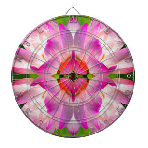 LILA FLOWER - Fractal Art - Darttavla