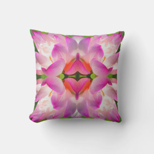 LILA FLOWER - Fractal Art - Kudde