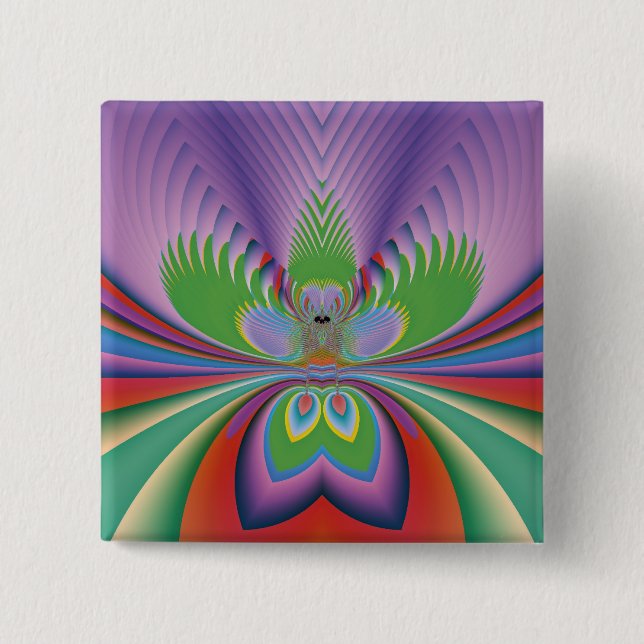 Lila Flower Knapp (Framsida)