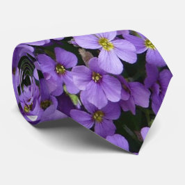 LILA FLOWER Neck Tie Slips