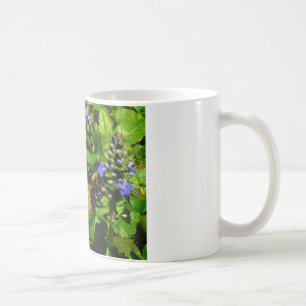 Lila Flower och Humla Kaffemugg