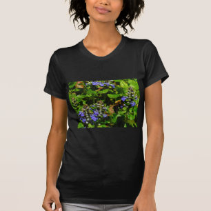 Lila Flower och Humla Tee