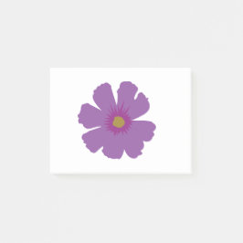 Lila Flower Post-it Block
