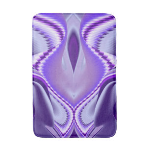 Lila Flower Rainbow Dreams Badrumsmatta