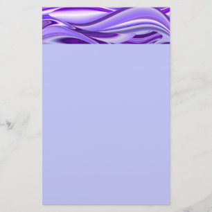 Lila Flower Rainbow Dreams Brevpapper