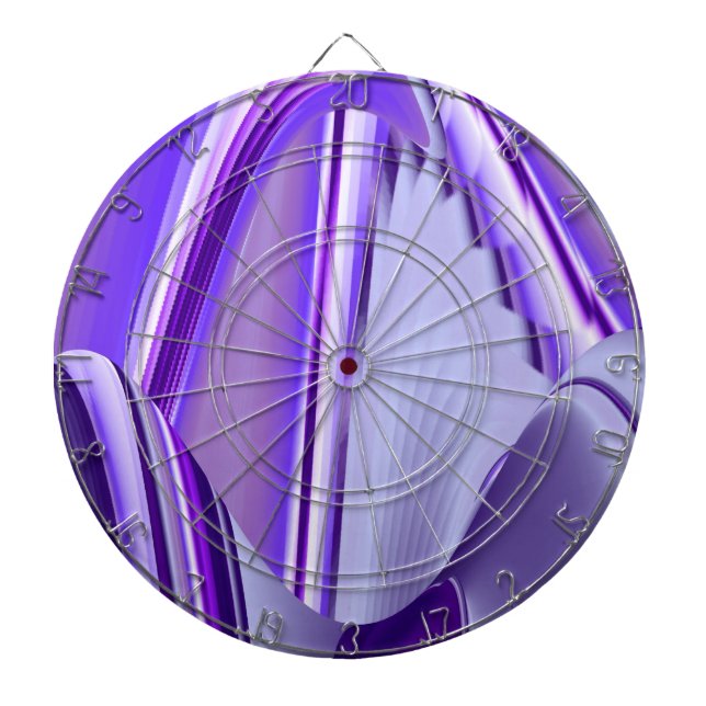 Lila Flower Rainbow Dreams Darttavla (Framsidan)