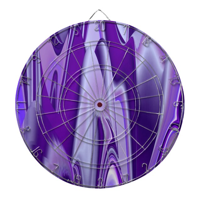 Lila Flower Rainbow Dreams Darttavla (Framsidan)