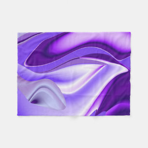 Lila Flower Rainbow Dreams Fleecefilt