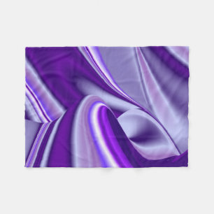Lila Flower Rainbow Dreams Fleecefilt