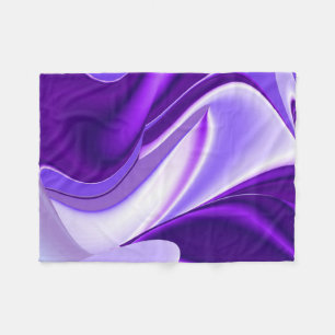 Lila Flower Rainbow Dreams Fleecefilt