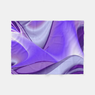 Lila Flower Rainbow Dreams Fleecefilt