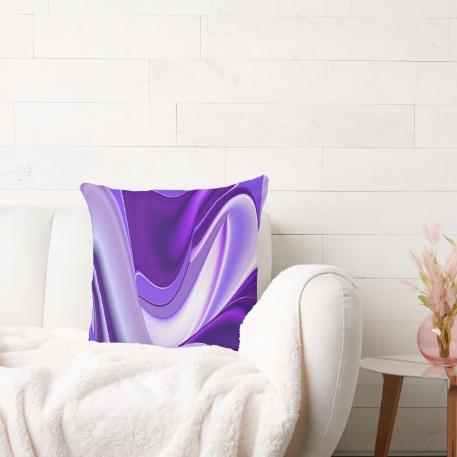 Lila Flower Rainbow Dreams Kudde (Soffa)