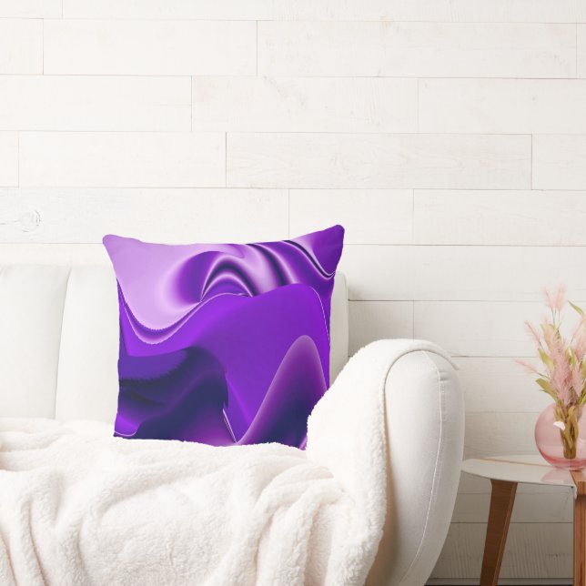 Lila Flower Rainbow Dreams Kudde (Soffa)