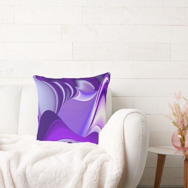 Lila Flower Rainbow Dreams Kudde (Soffa)