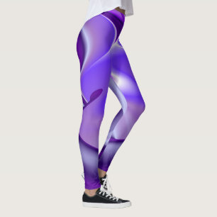 Lila Flower Rainbow Dreams Leggings