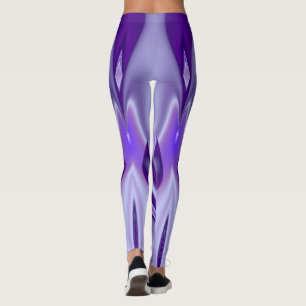 Lila Flower Rainbow Dreams Leggings