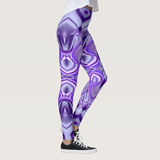 Lila Flower Rainbow Dreams Leggings (Höger)