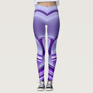 Lila Flower Rainbow Dreams Leggings
