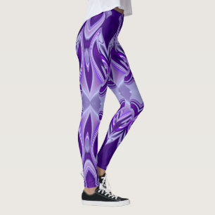 Lila Flower Rainbow Dreams Leggings