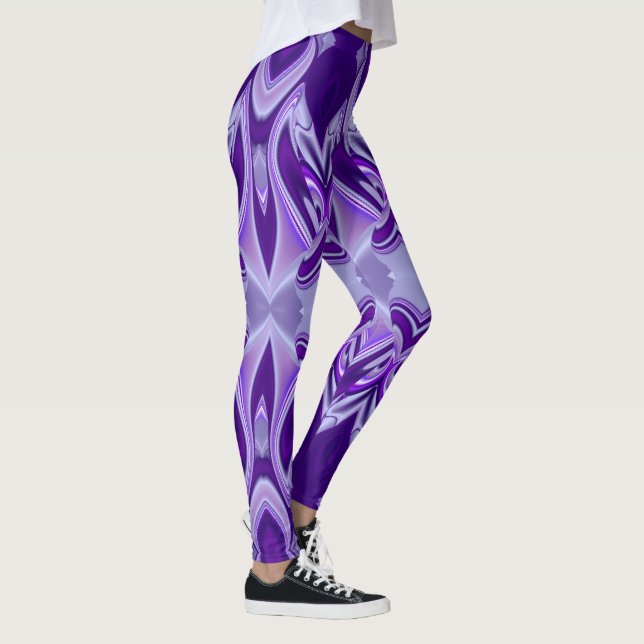 Lila Flower Rainbow Dreams Leggings (Höger)