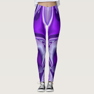 Lila Flower Rainbow Dreams Leggings