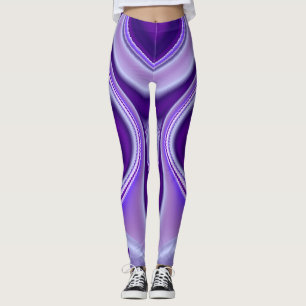 Lila Flower Rainbow Dreams Leggings