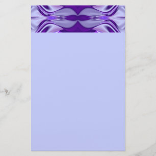Lila Flower Rainbow Dreams Stationery Brevpapper