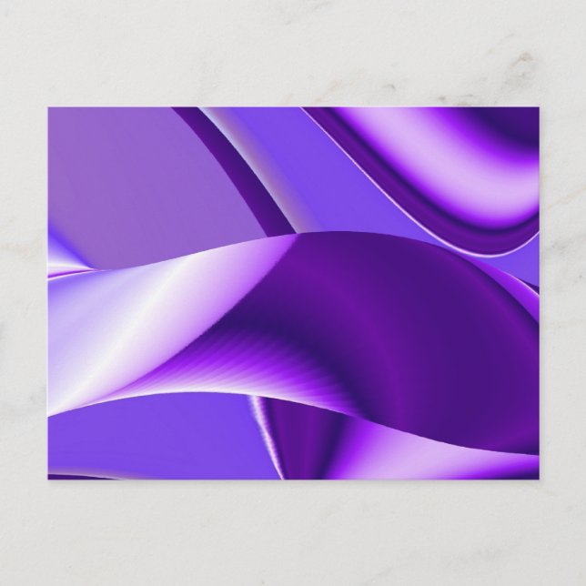Lila Flower Rainbow Dreams Vykort (Framsida)