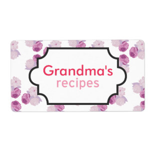 Lila Flower Recification Collection Fraktsedel