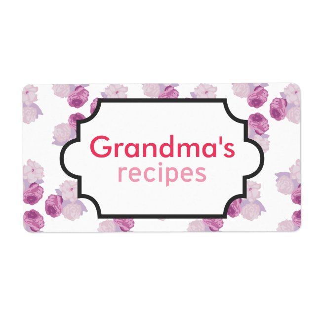 Lila Flower Recification Collection Fraktsedel (Framsidan)