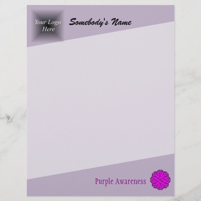 Lila Flower Ribbon av Kenneth Yoncich (Framsida)