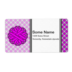 Lila Flower Ribbon av Kenneth Yoncich Fraktsedel