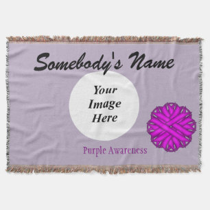 Lila Flower Ribbon Template av Kenneth Yoncich Mysfilt