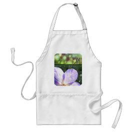 Lila Flower Sunshine (monogram) Förkläde