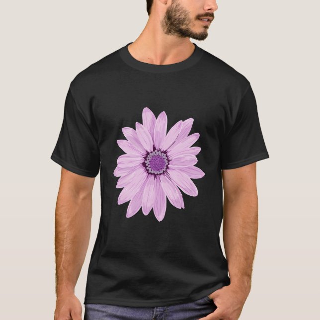 Lila Flower T Shirt (Framsida)