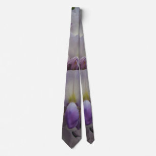Lila Flower Tie Slips