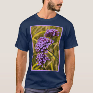 Lila Flowered Verbena bonariensis T Shirt