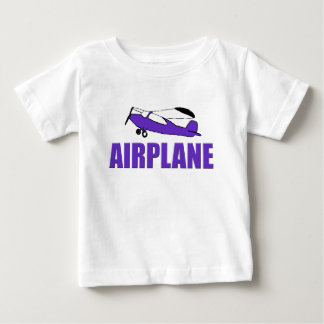 Lila flygplan t-shirt