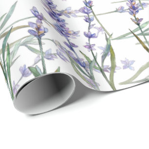 Lila för blått för konst för vattenfärg för presentpapper