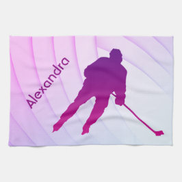 lila för ishockeyhanddukar kökshandduk