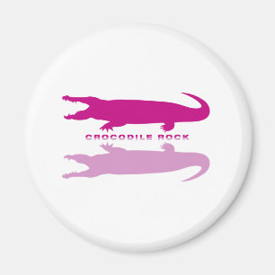 Lila för krokodilreflektion) magnet