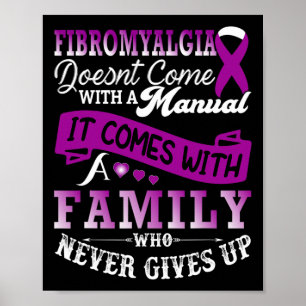 Lila för medvetandehöjande familj - menyfliksstöd poster