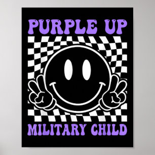 Lila för militära barn till militära barn poster