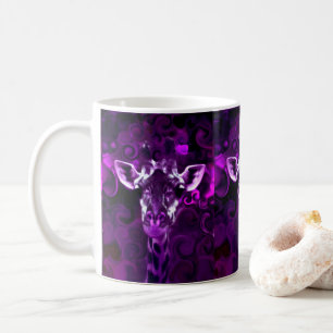 Lila för stängning kaffemugg