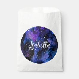 Lila för vattenfärg Universe