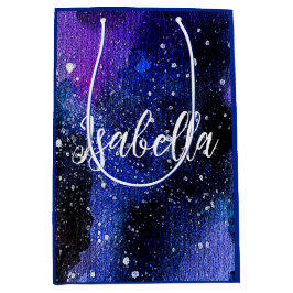 Lila för vattenfärg Universe