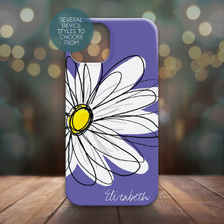 Lila för visuell Blommigt av Daisy Illustration gu
