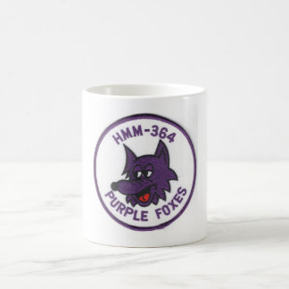 Lila Foxar HMM364 Marines Kaffemugg