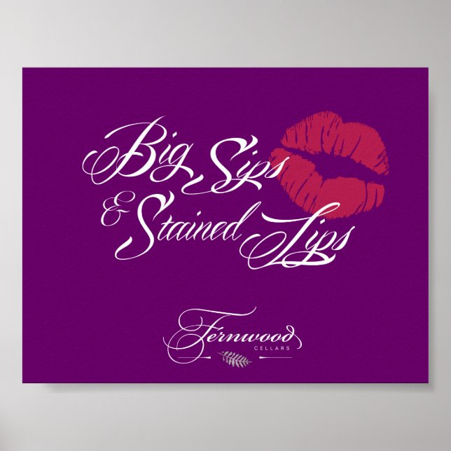 Lila Fredag Poster (Framsidan)