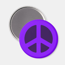 Lila Fredstecken Magnet